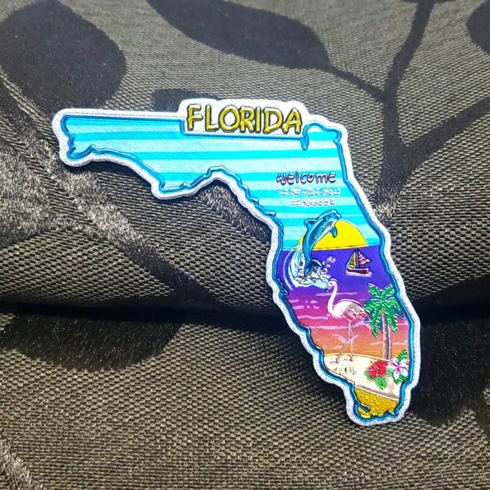#3 Refrigerator Magnet Decoration Florida Estate